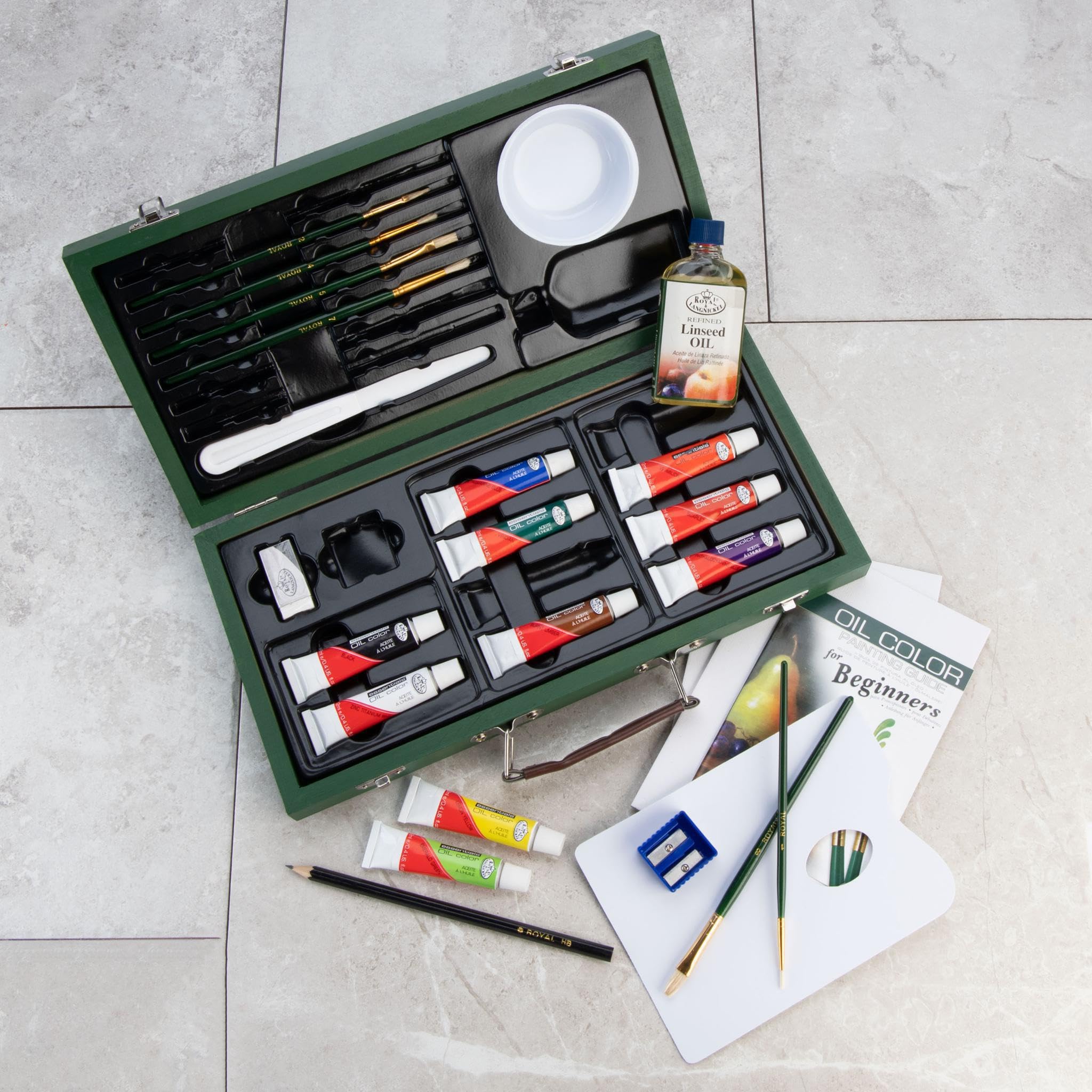 Amazon.co.jp: Royal and Langnickel Beginners Oil Painting Box Set